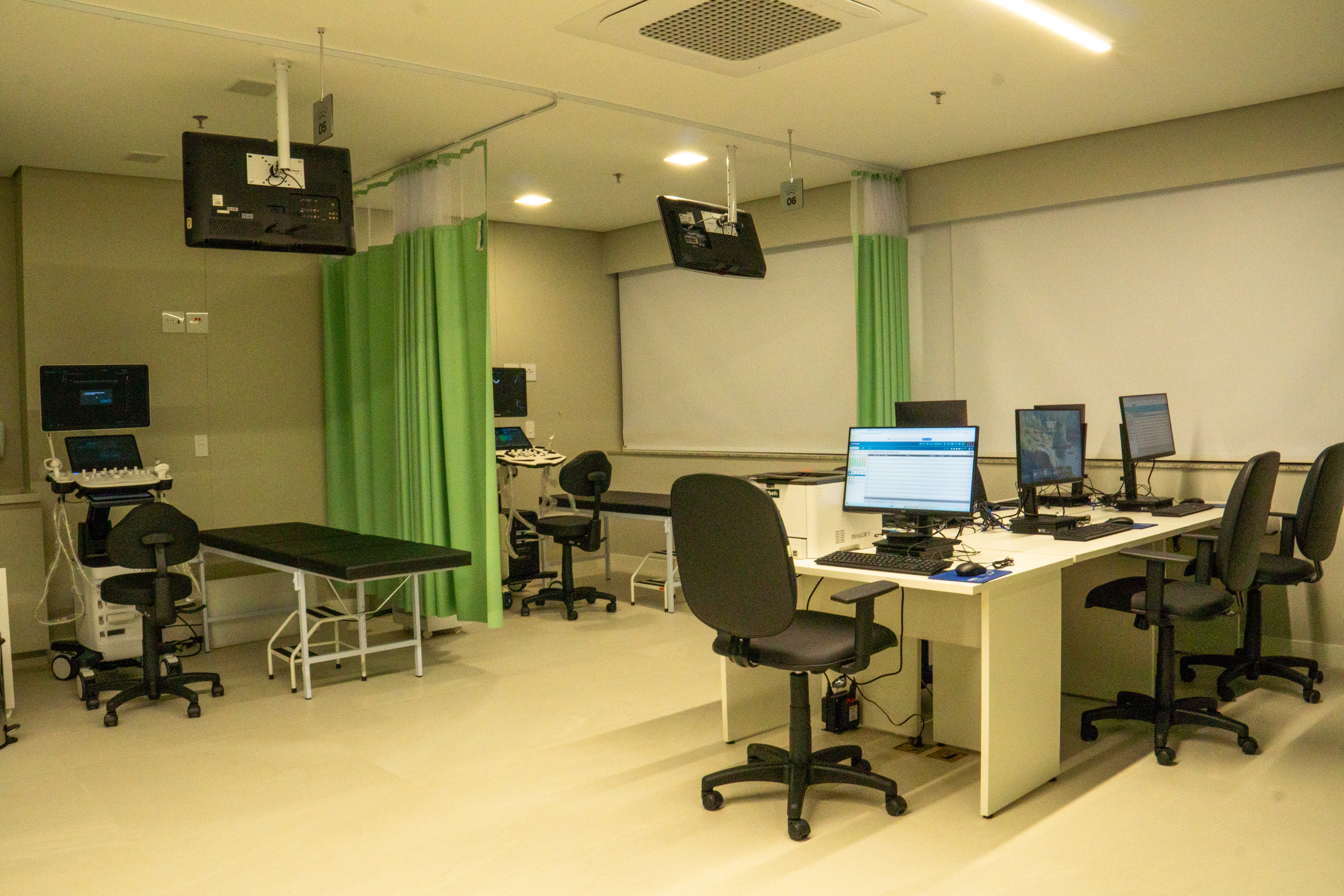 Laboratório de ultrassonografia da unidade Nexus São Paulo